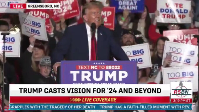 WATCH Trump Debuts New Slogan To Motivate Republicans To Go Vote