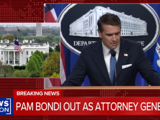 Acting AG Todd Blanche