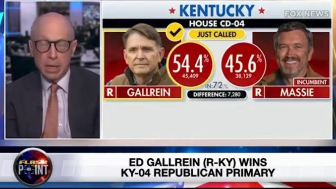 Gallrein thrashes Sen Massie for a place in the Senate